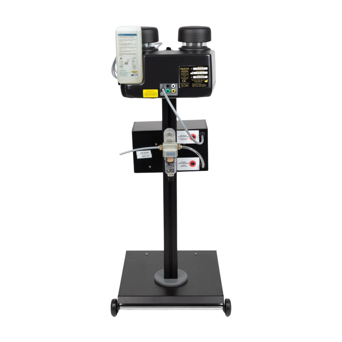 Carrinho de apoio Aquacare com sistema de ar seco