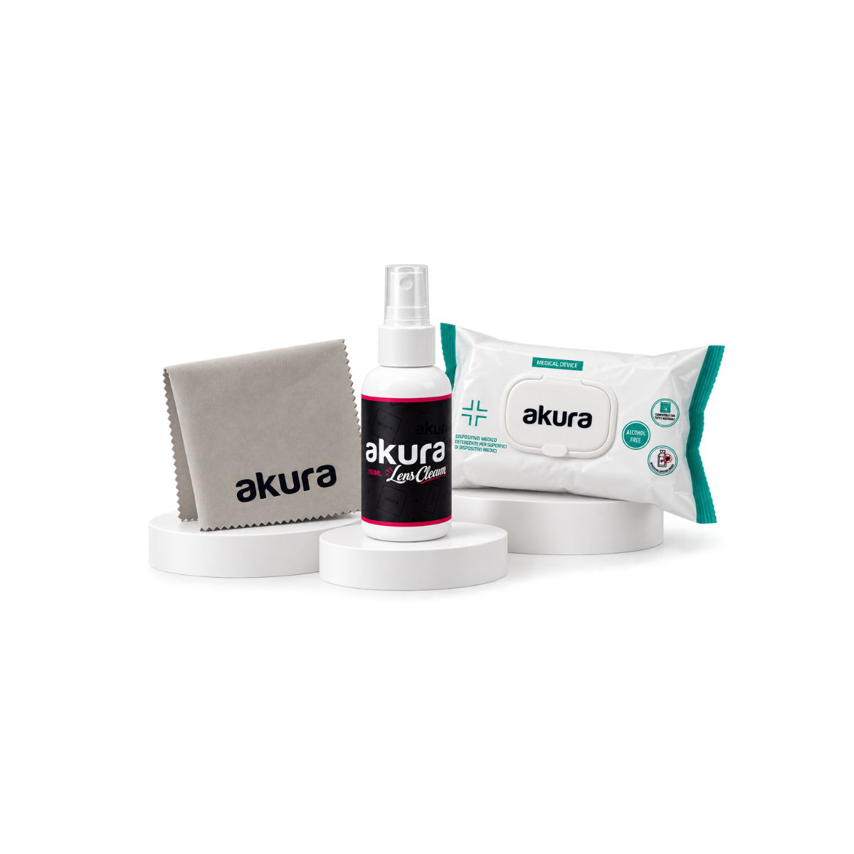 Kit Pulizia e Disinfezione Akura