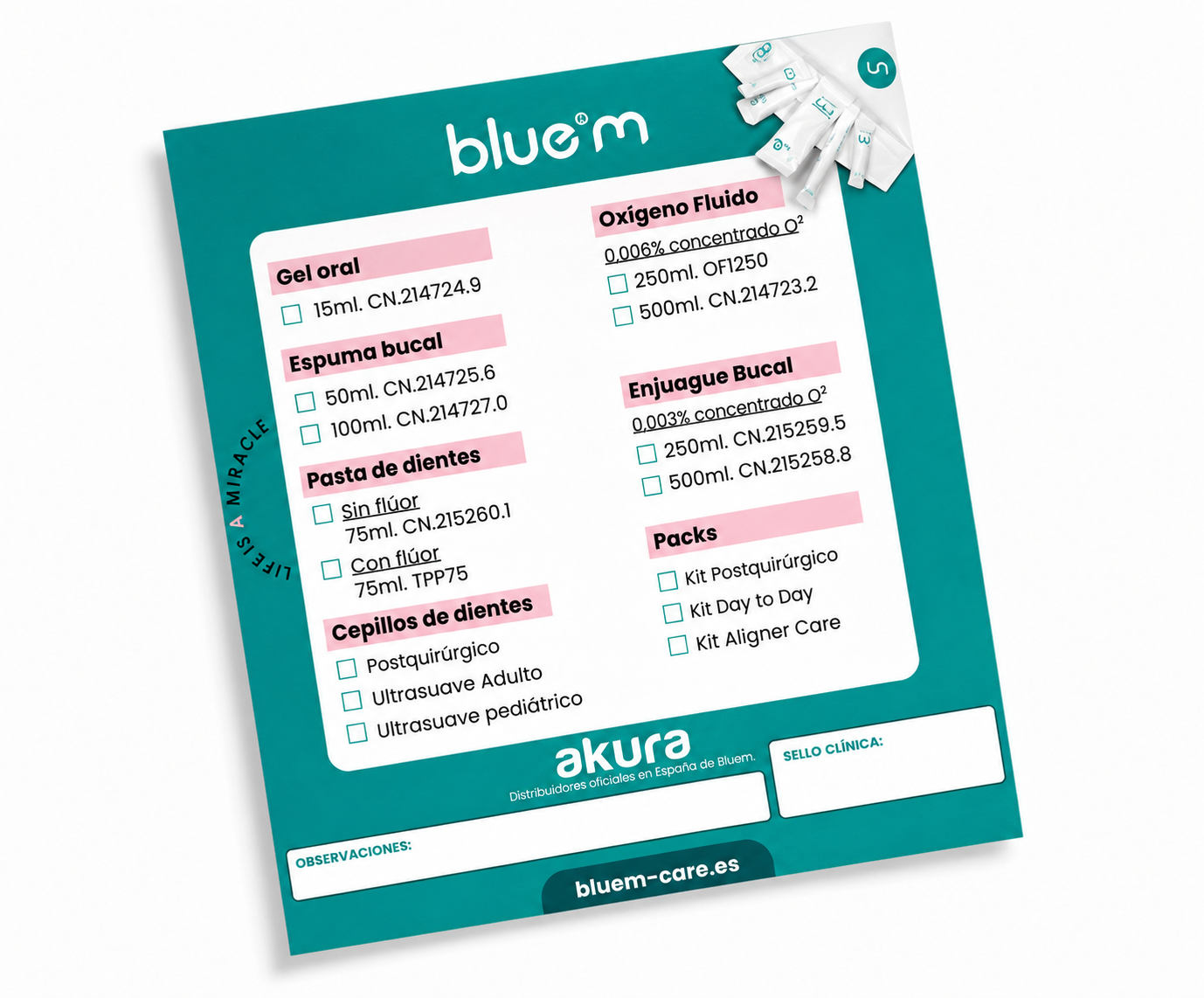 Ricettario BLUEM